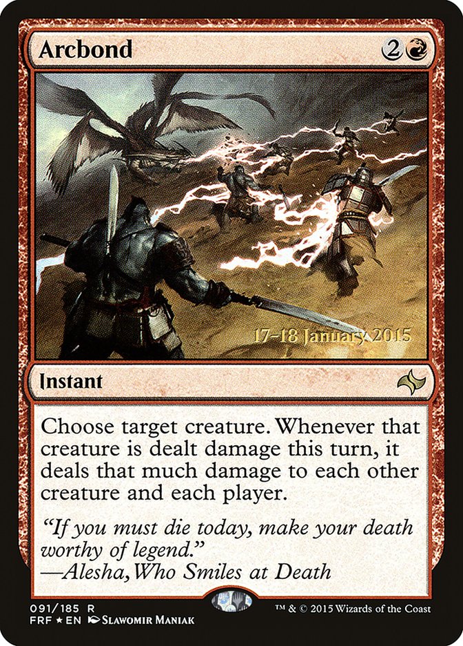 Arcbond [Fate Reforged Prerelease Promos] | The CG Realm