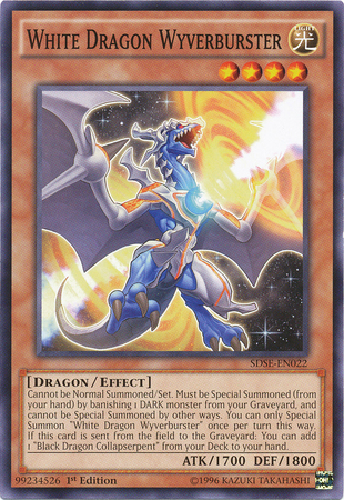 White Dragon Wyverburster [SDSE-EN022] Common | The CG Realm