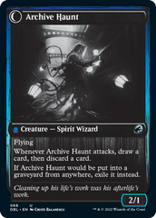 Overwhelmed Archivist // Archive Haunt [Innistrad: Double Feature] | The CG Realm