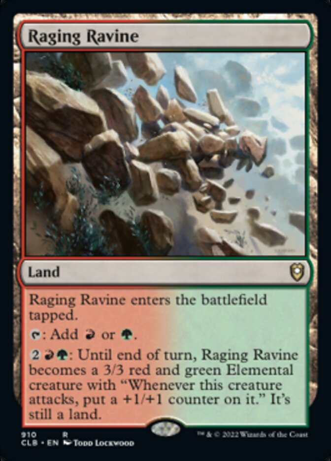 Raging Ravine [Commander Legends: Battle for Baldur's Gate] | The CG Realm