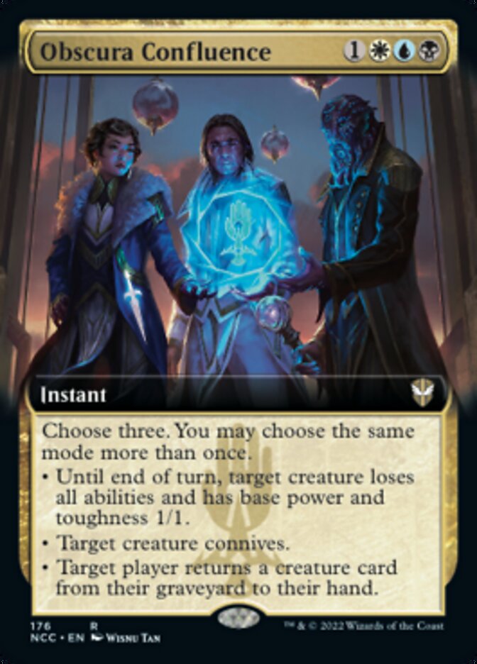 Obscura Confluence (Extended Art) [Streets of New Capenna Commander] | The CG Realm