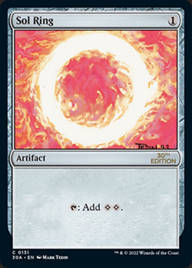 Sol Ring (266) (30A-266) - 30th Anniversary Edition