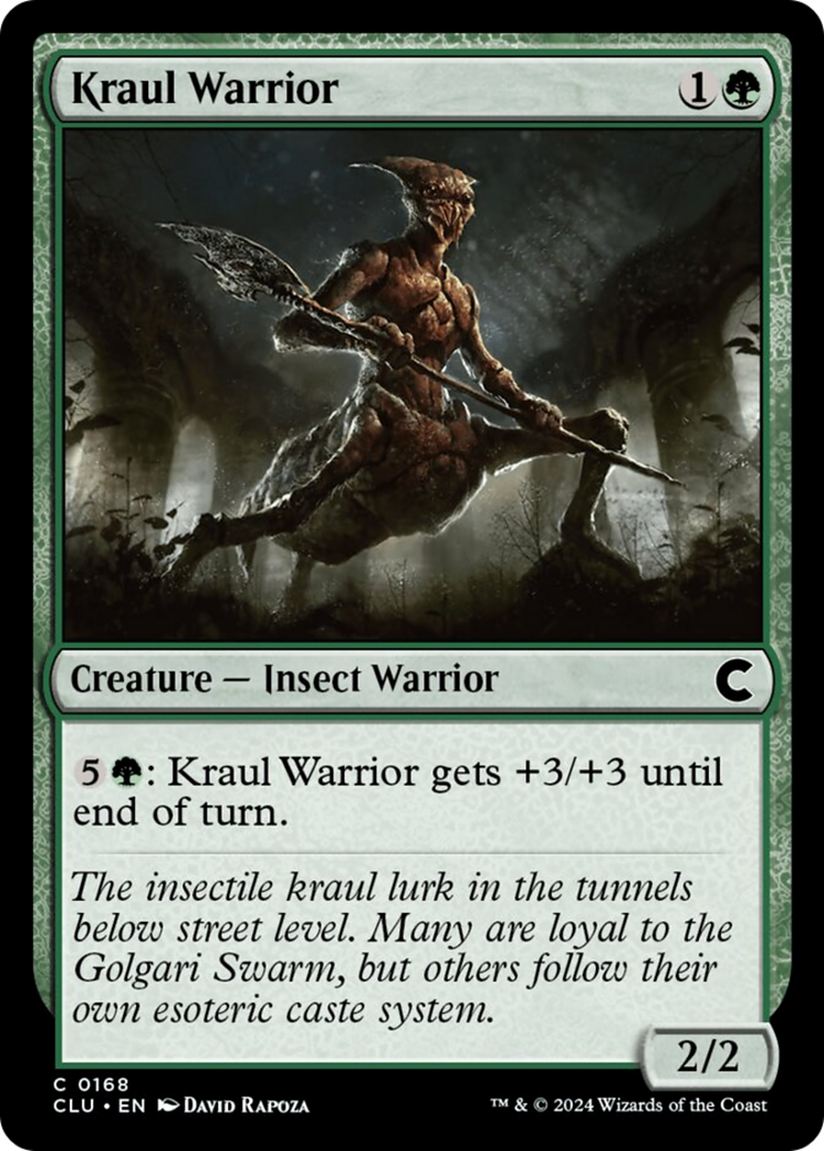 Kraul Warrior [Ravnica: Clue Edition] | The CG Realm