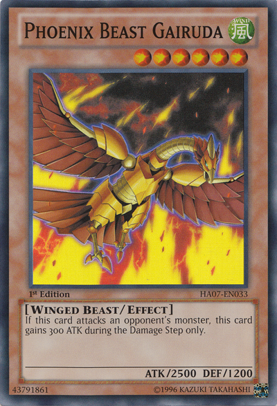 Phoenix Beast Gairuda [HA07-EN033] Super Rare | The CG Realm
