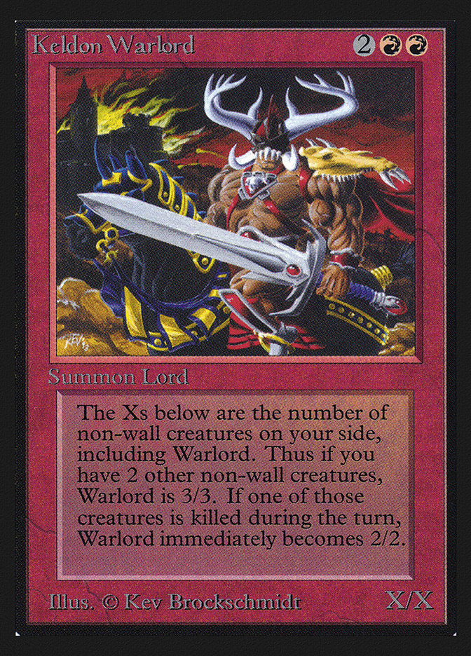 Keldon Warlord [Collectors' Edition] | The CG Realm
