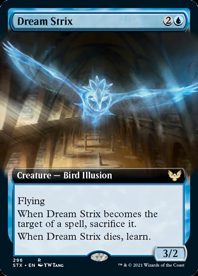 Dream Strix (Extended Art) [Strixhaven: School of Mages] | The CG Realm