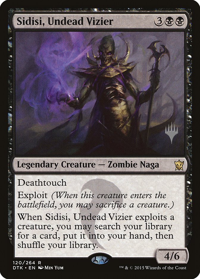 Sidisi, Undead Vizier (Promo Pack) [Dragons of Tarkir Promos] | The CG Realm