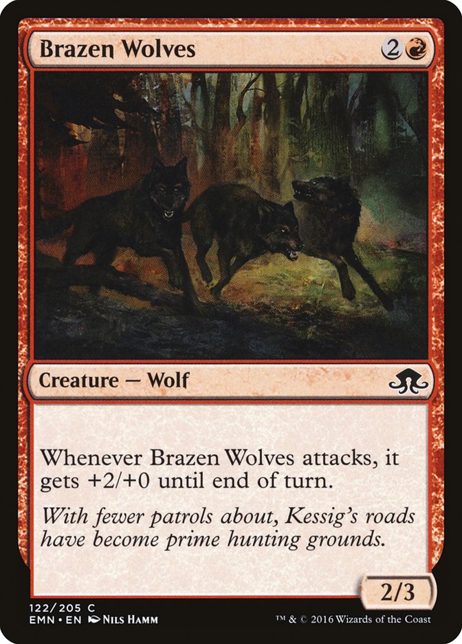 Brazen Wolves [Eldritch Moon] | The CG Realm