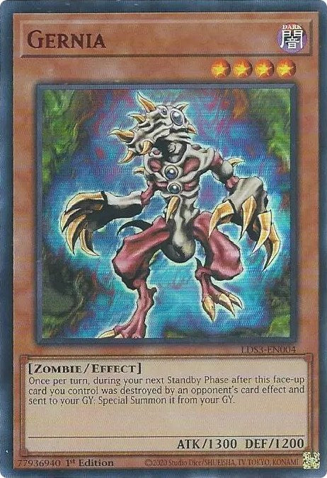 Gernia (Red) [LDS3-EN004] Ultra Rare | The CG Realm
