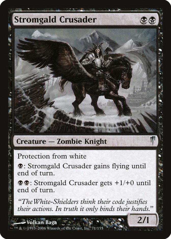 Stromgald Crusader [Coldsnap] | The CG Realm