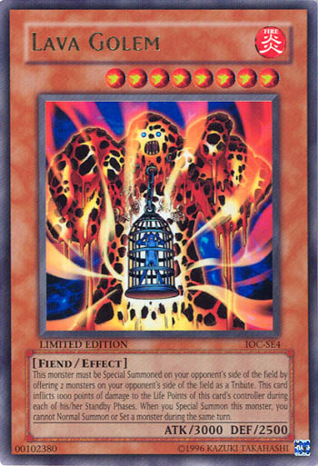 Lava Golem [IOC-SE4] Ultra Rare | The CG Realm