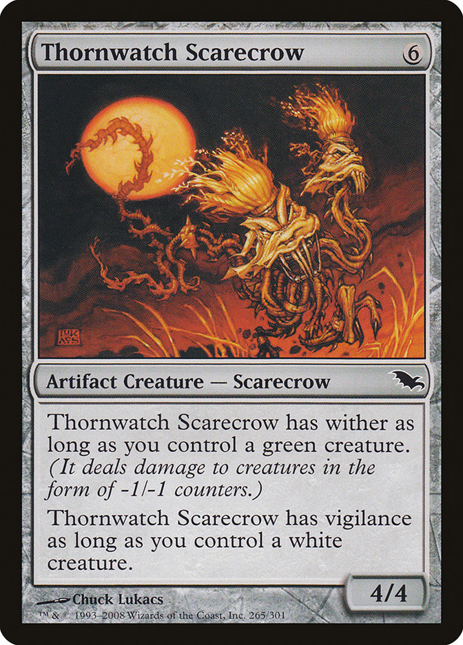 Thornwatch Scarecrow [Shadowmoor] | The CG Realm