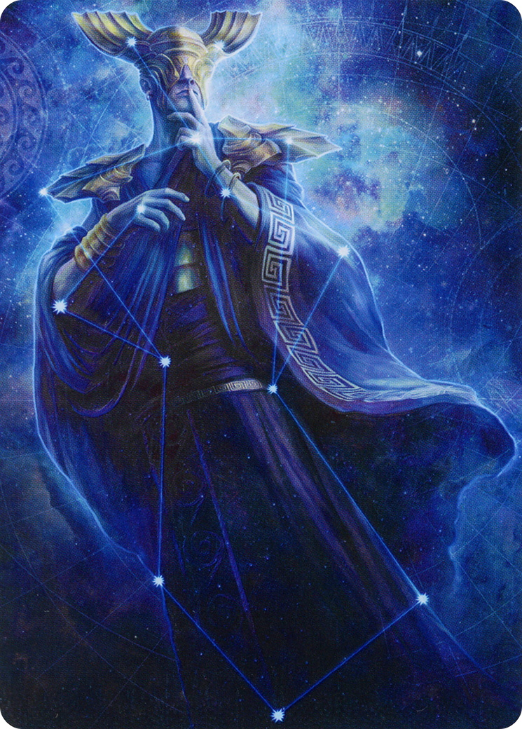 Atris, Oracle of Half-Truths Art Card [March of the Machine Art Series] | The CG Realm