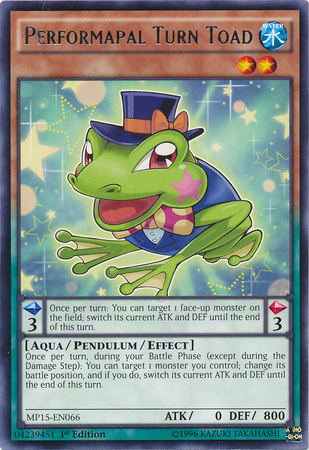 Performapal Turn Toad [MP15-EN066] Rare | The CG Realm