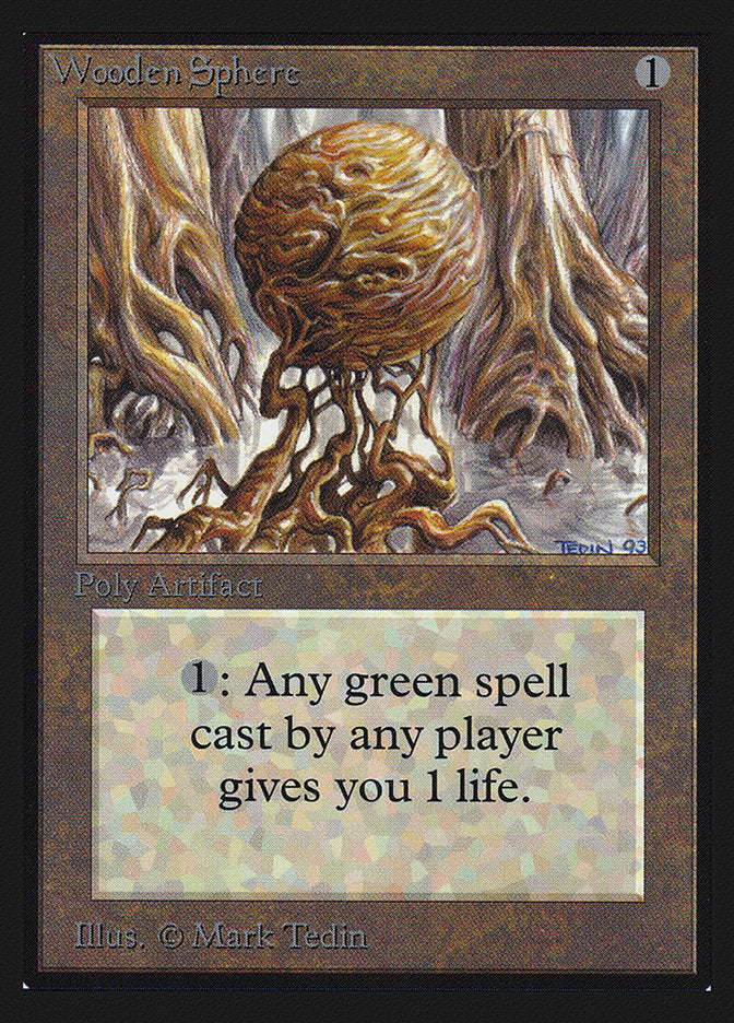 Wooden Sphere [Collectors' Edition] | The CG Realm