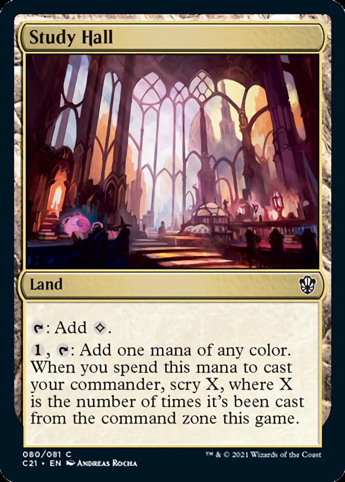 Study Hall [Commander 2021] | The CG Realm