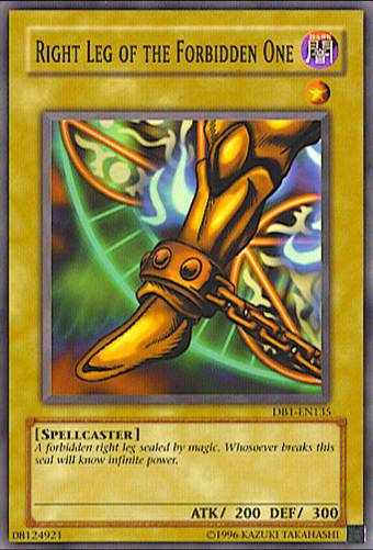 Right Leg of the Forbidden One [DB1-EN135] Common | The CG Realm