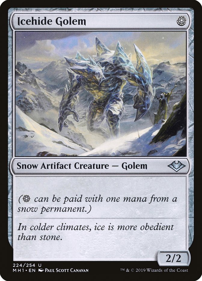 Icehide Golem [Modern Horizons] | The CG Realm