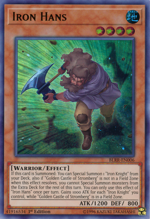 Iron Hans [BLRR-EN006] Ultra Rare | The CG Realm
