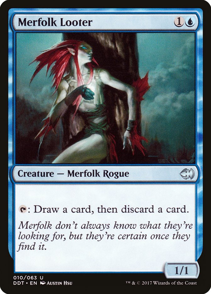 Merfolk Looter [Duel Decks: Merfolk vs. Goblins] | The CG Realm