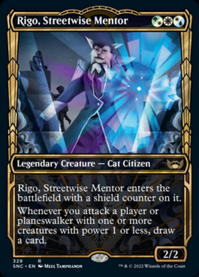 Rigo, Streetwise Mentor (Showcase Golden Age) [Streets of New Capenna] | The CG Realm