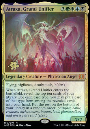 Atraxa, Grand Unifier [Phyrexia: All Will Be One Prerelease Promos] | The CG Realm