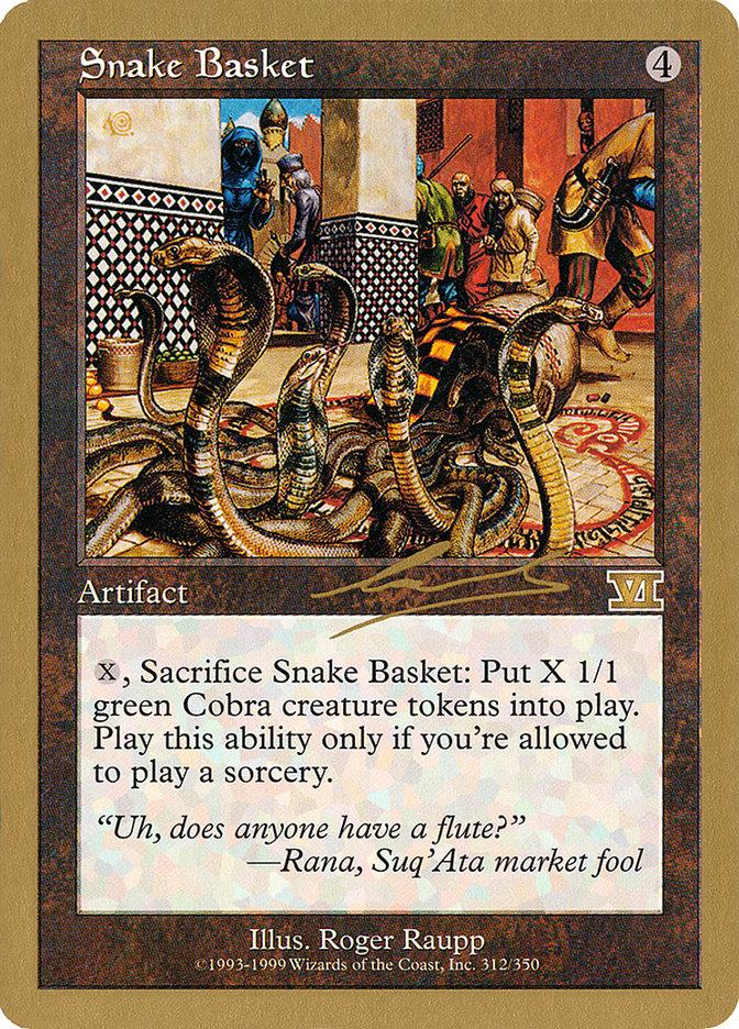 Snake Basket (Nicolas Labarre) [World Championship Decks 2000] | The CG Realm