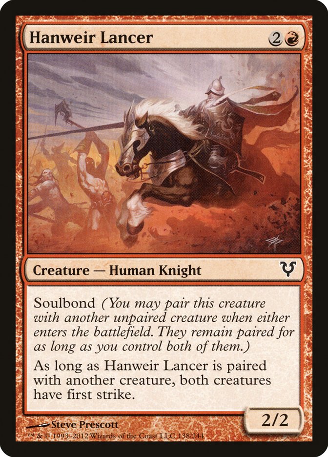Hanweir Lancer [Avacyn Restored] | The CG Realm