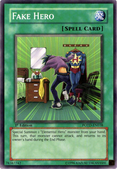 Fake Hero [POTD-EN038] Common | The CG Realm