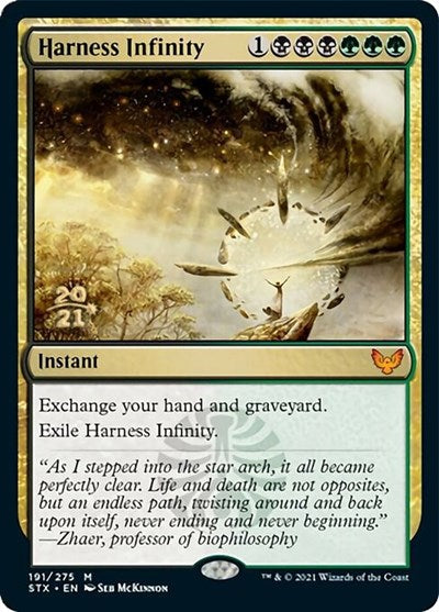 Harness Infinity [Strixhaven: School of Mages Prerelease Promos] | The CG Realm