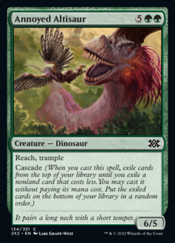 Annoyed Altisaur [Double Masters 2022] | The CG Realm
