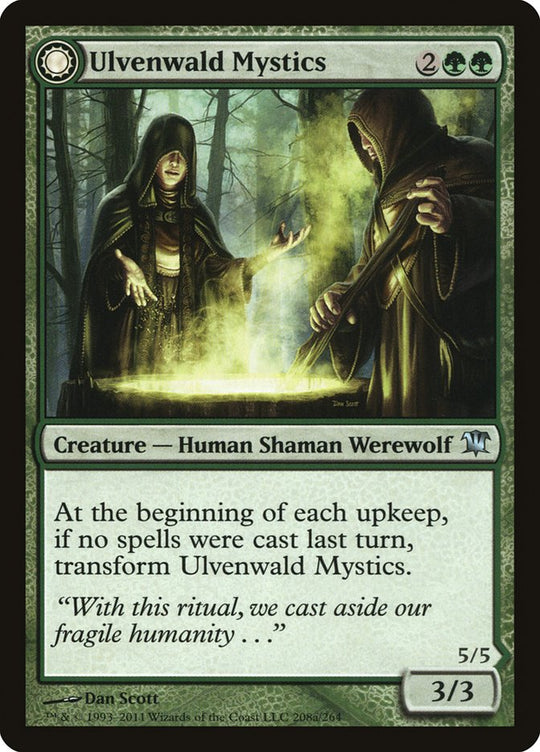 Ulvenwald Mystics (ISD-208) - Innistrad: (Double Faced Transform)