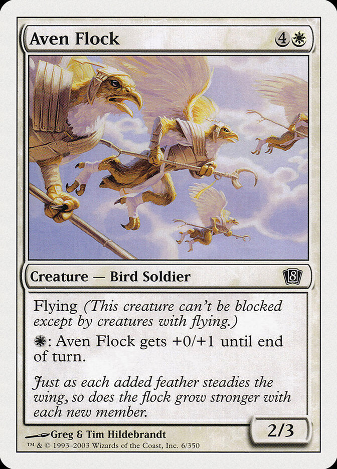 Aven Flock [Eighth Edition] | The CG Realm