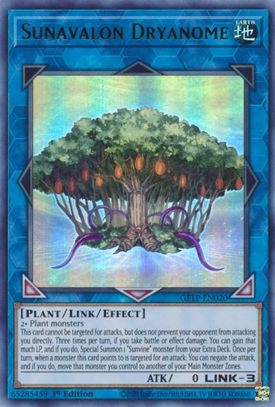 Sunavalon Dryanome [GFTP-EN020] Ultra Rare | The CG Realm