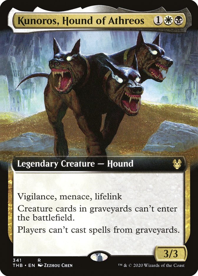 Kunoros, Hound of Athreos (Extended Art) [Theros Beyond Death] | The CG Realm