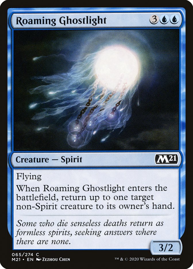 Roaming Ghostlight [Core Set 2021] | The CG Realm