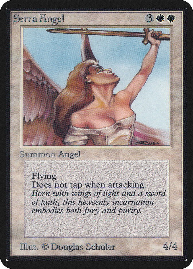 Serra Angel [Alpha Edition] | The CG Realm