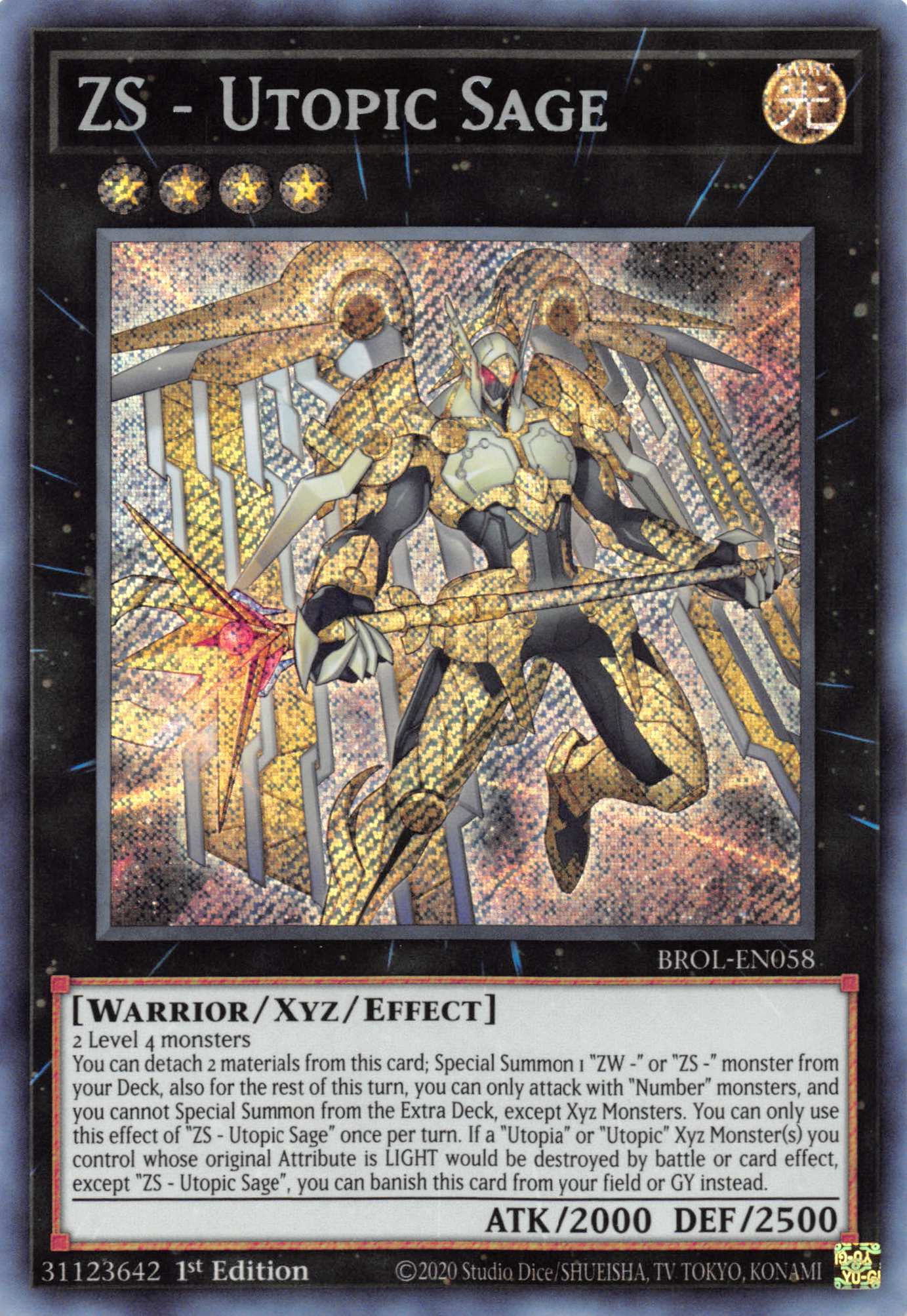 ZS - Utopic Sage [BROL-EN058] Secret Rare | The CG Realm