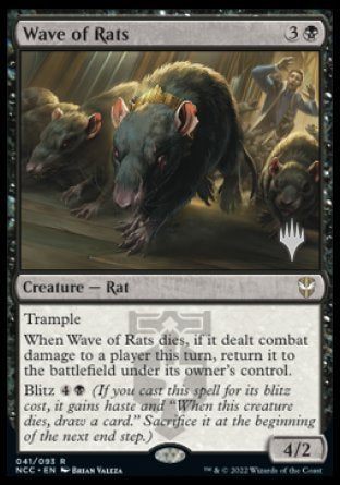 Wave of Rats (Promo Pack) [Streets of New Capenna Commander Promos] | The CG Realm