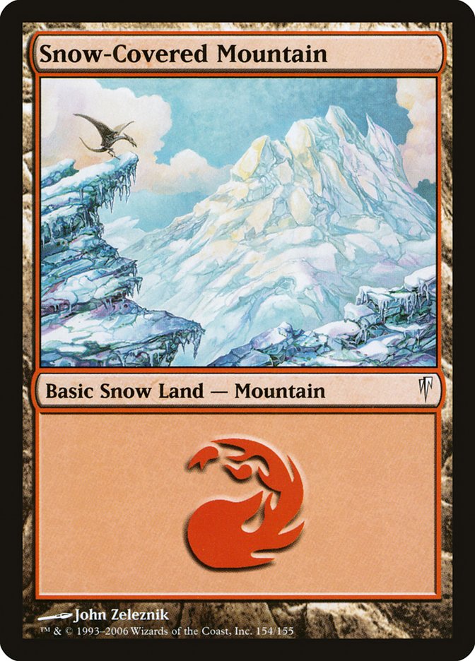 Snow-Covered Mountain [Coldsnap] | The CG Realm
