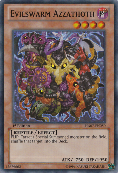 Evilswarm Azzathoth [HA07-EN050] Super Rare | The CG Realm