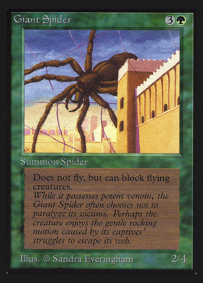 Giant Spider [International Collectors' Edition] | The CG Realm