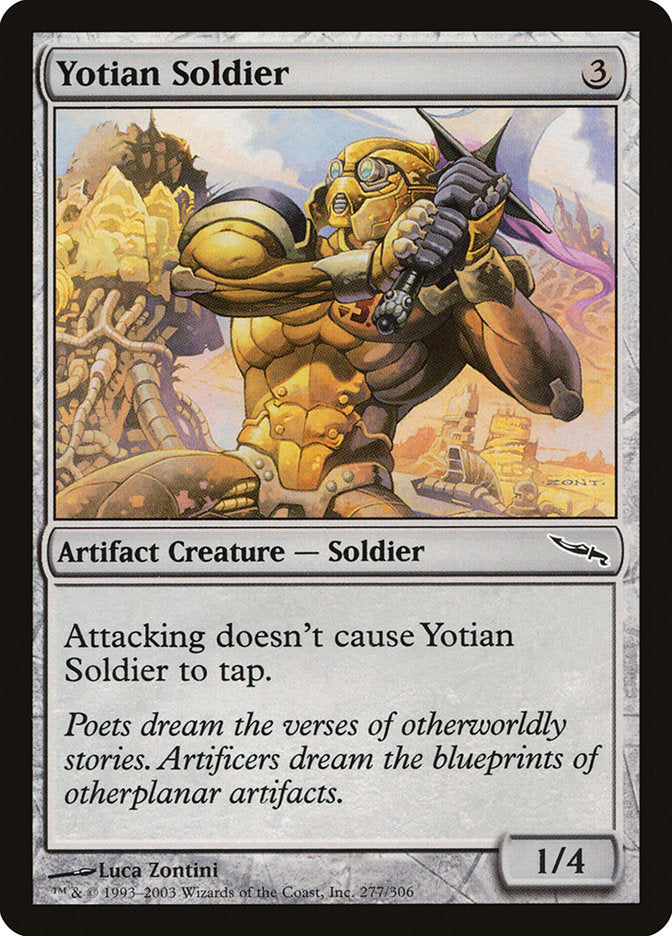 Yotian Soldier [Mirrodin] | The CG Realm