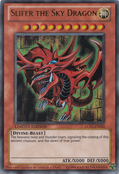 Slifer the Sky Dragon [LC01-EN002] Ultra Rare | The CG Realm