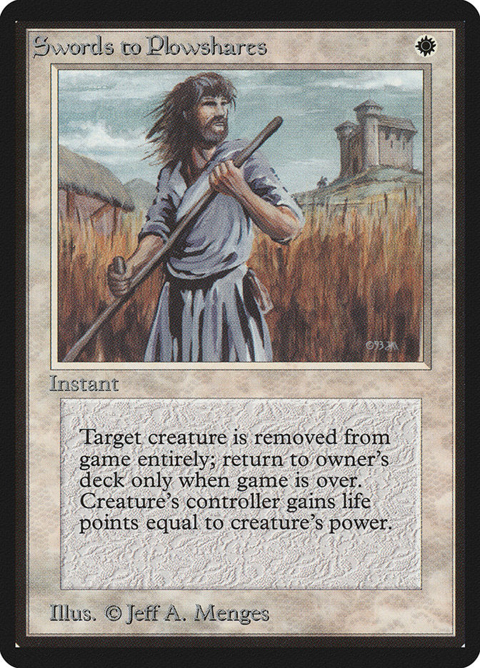 Swords to Plowshares [Beta Edition] | The CG Realm