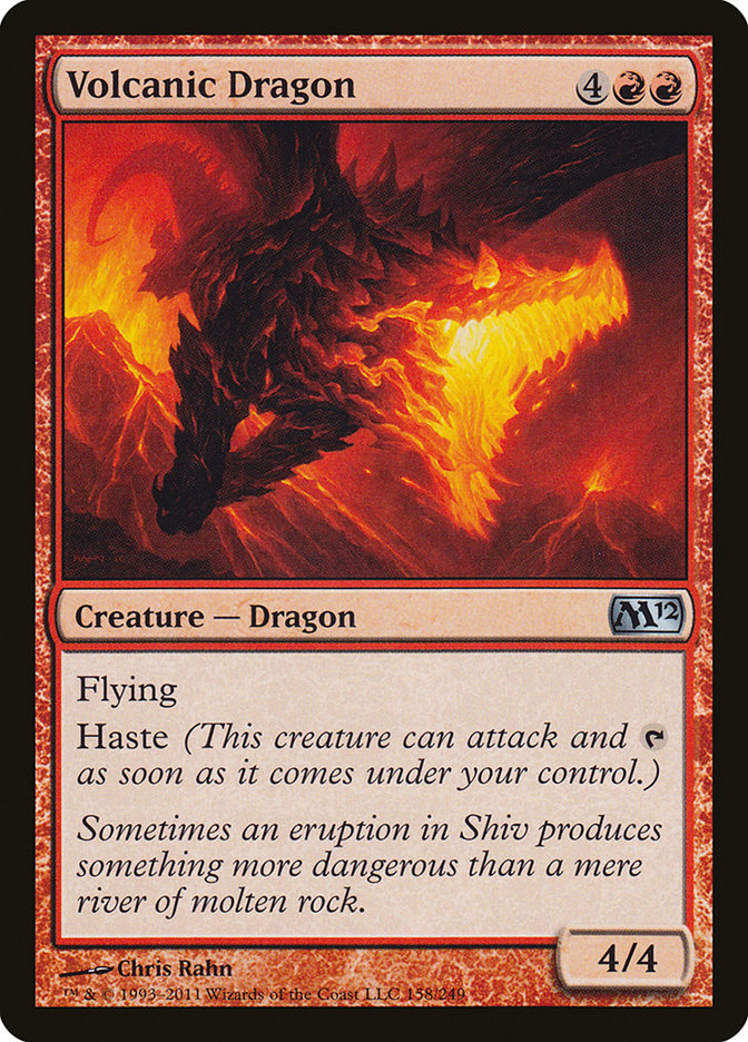 Volcanic Dragon [Magic 2012] | The CG Realm