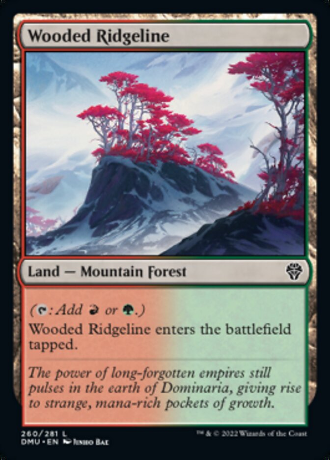 Wooded Ridgeline [Dominaria United] | The CG Realm