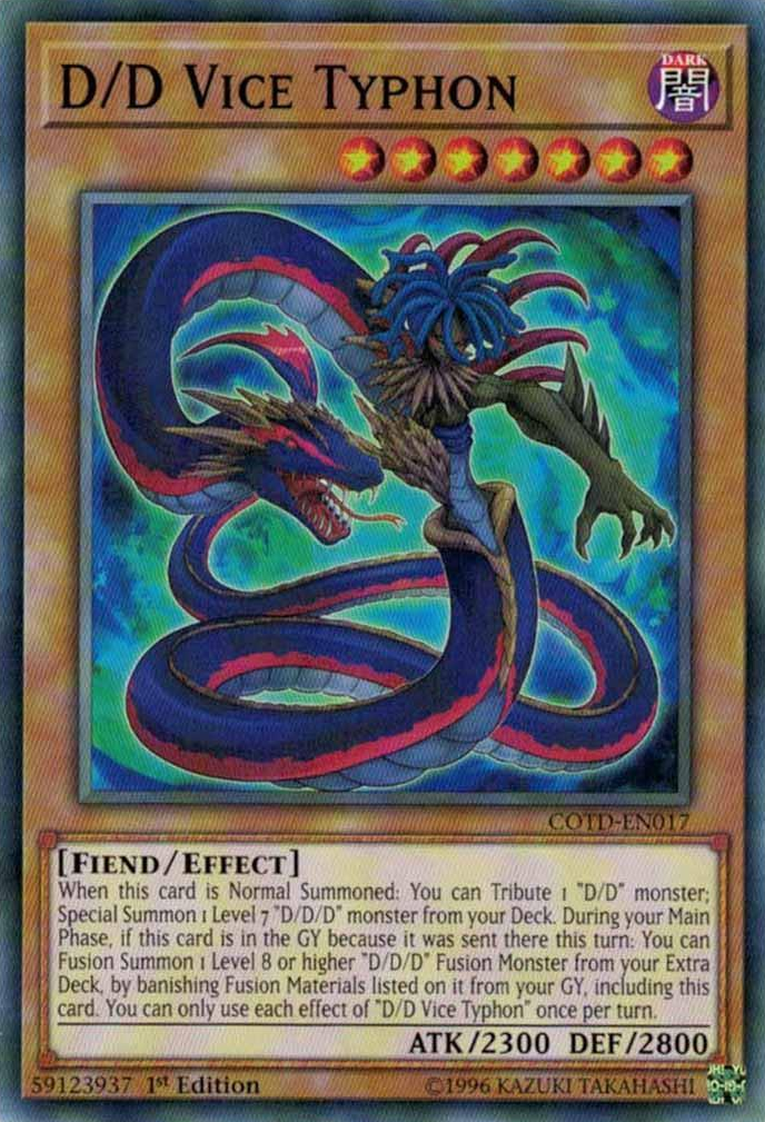 D/D Vice Typhon [COTD-EN017] Common | The CG Realm