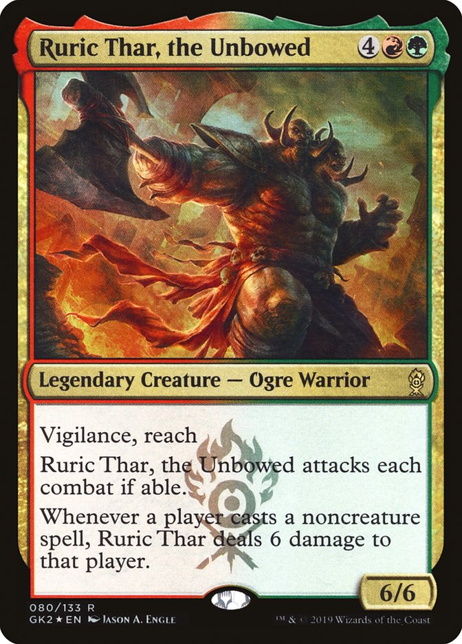 Ruric Thar, the Unbowed [Ravnica Allegiance Guild Kit] | The CG Realm