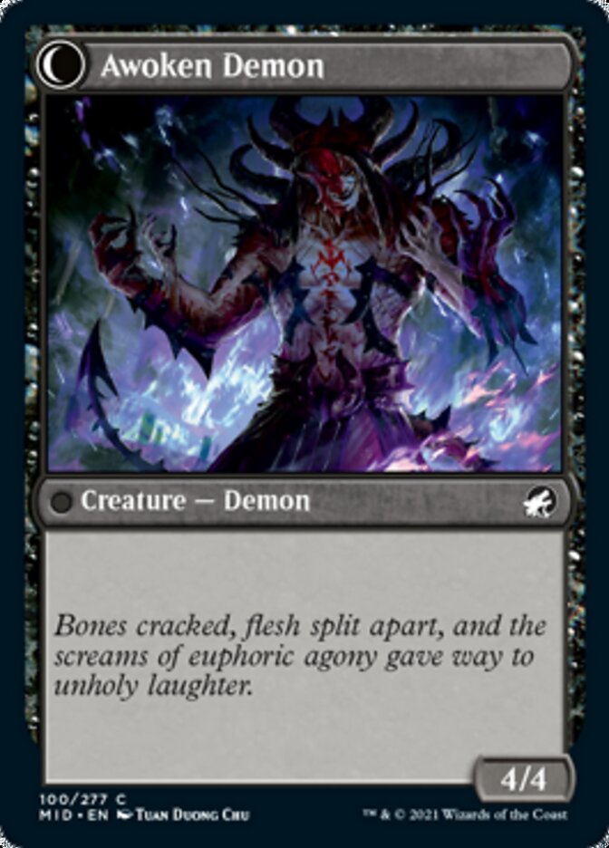 Ecstatic Awakener (MID-100) - Innistrad: Midnight Hunt: (Double Faced Transform)